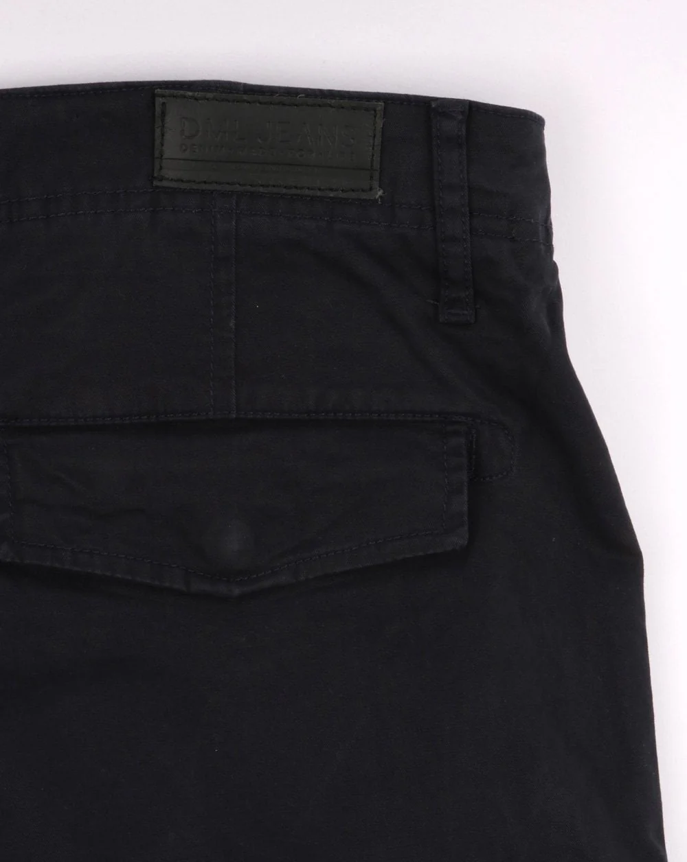 80s Casual Classics Cargo Trousers Navy - Image 3