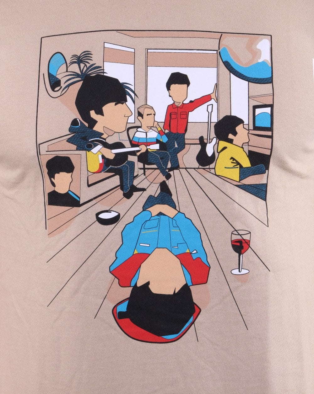 80s Casual Classics Definitely Minty T-shirt Sand - Image 4