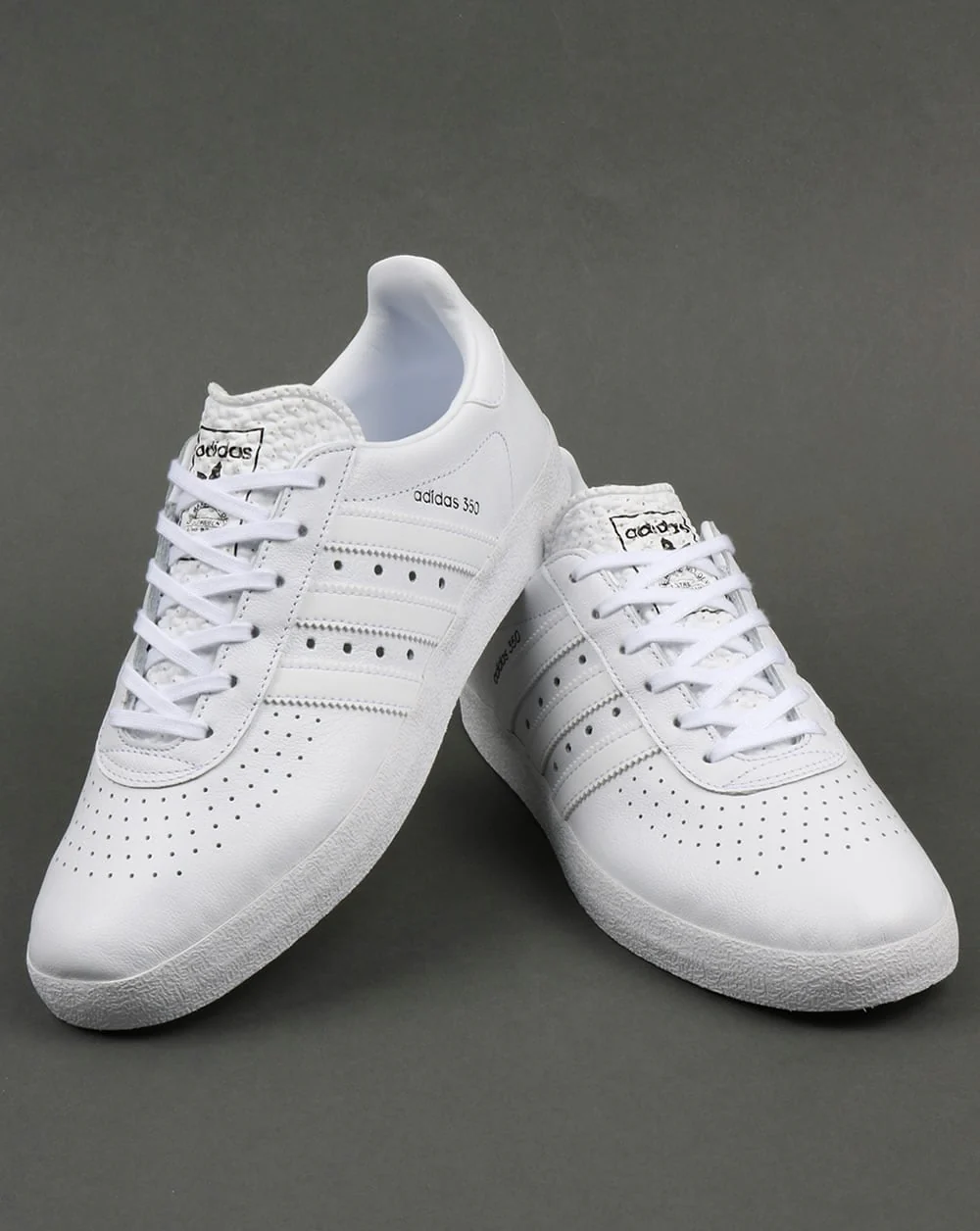 Adidas 350 Trainers White - Image 3