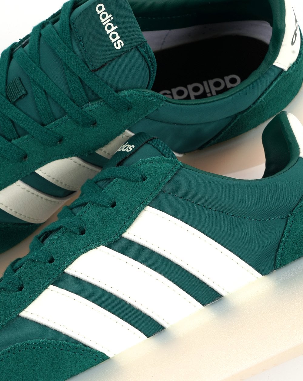 Adidas Barreda Trainers Green White - Image 3