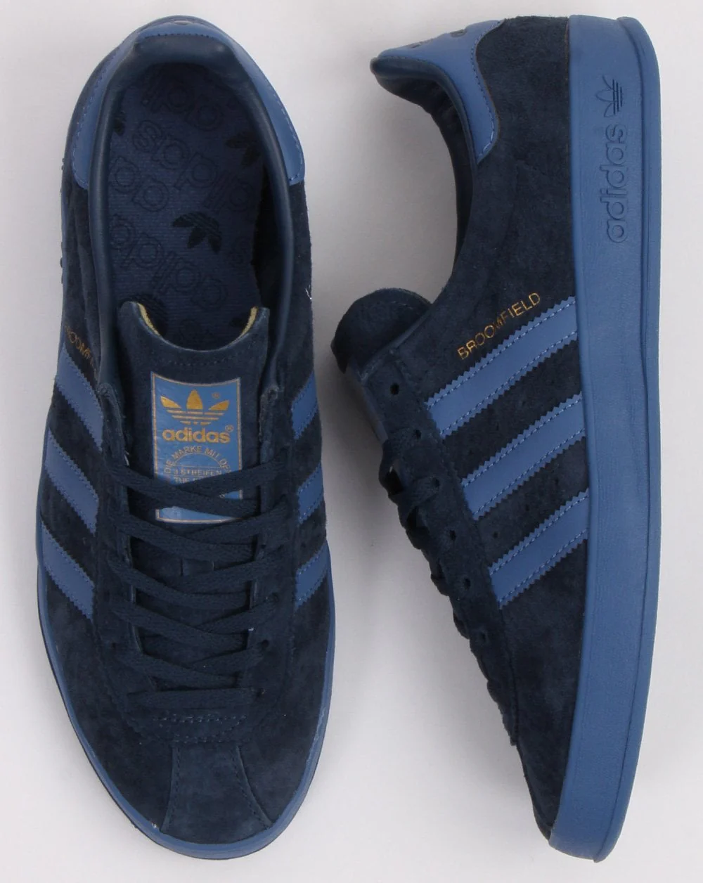 Adidas Broomfield Trainers Navy - Image 2