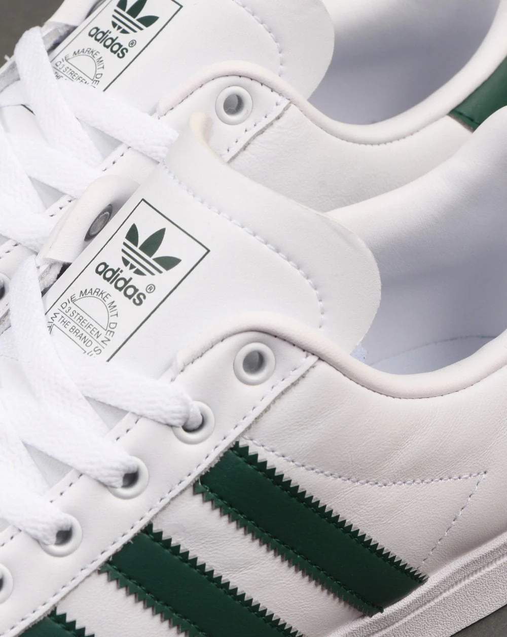 Adidas Coast Star Trainers White/green - Image 4