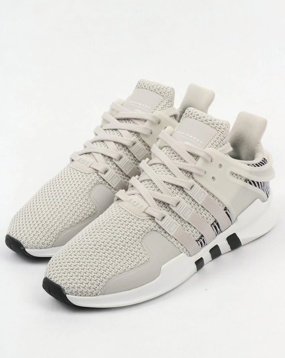 Adidas EQT Support Adv Trainers White/White/Grey - Image 3