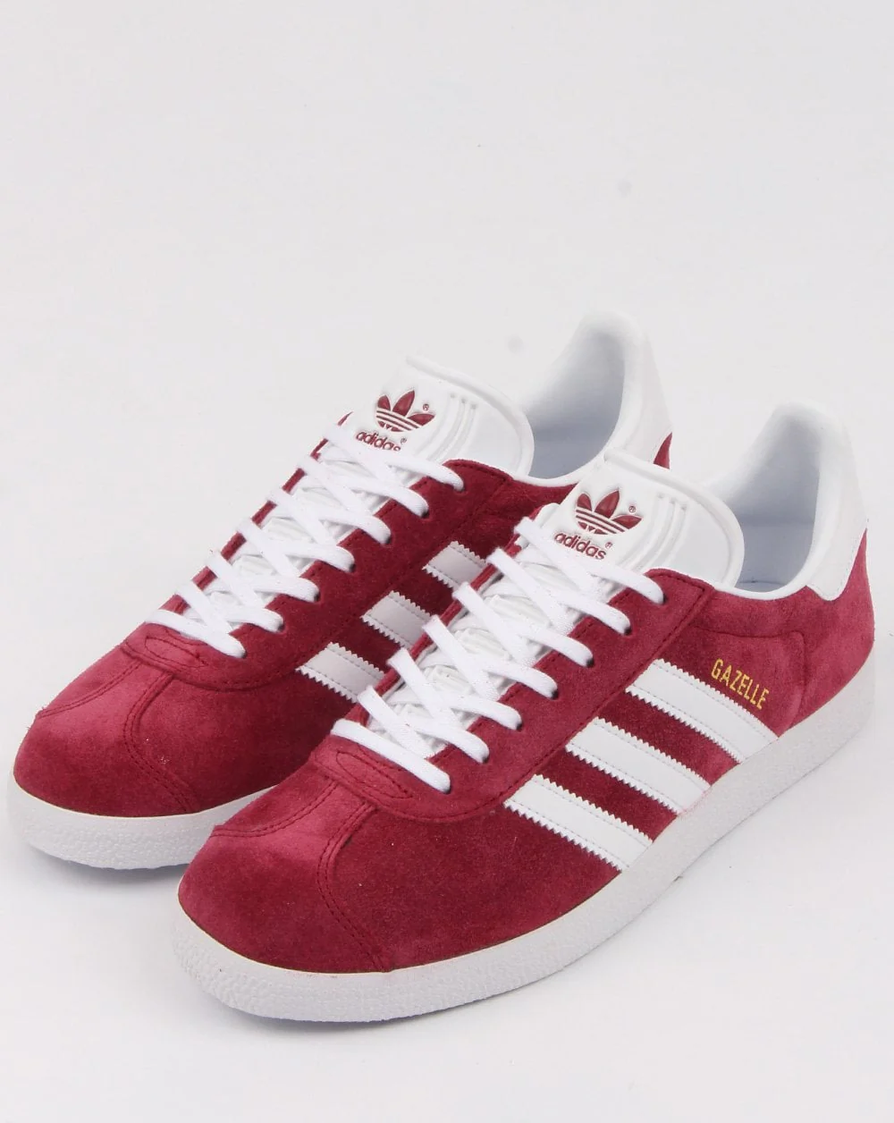 Adidas Gazelle Trainer Burgundy Red - Image 4