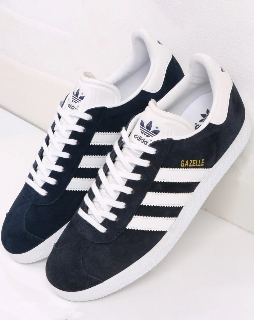 Adidas Gazelle Trainers Navy/White