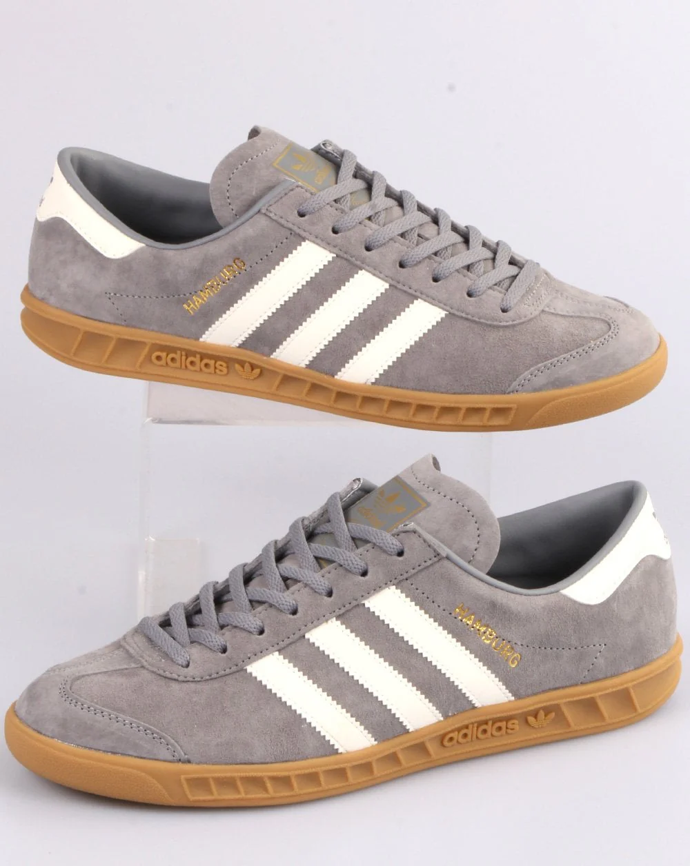 Adidas Hamburg Trainers Grey/Off White