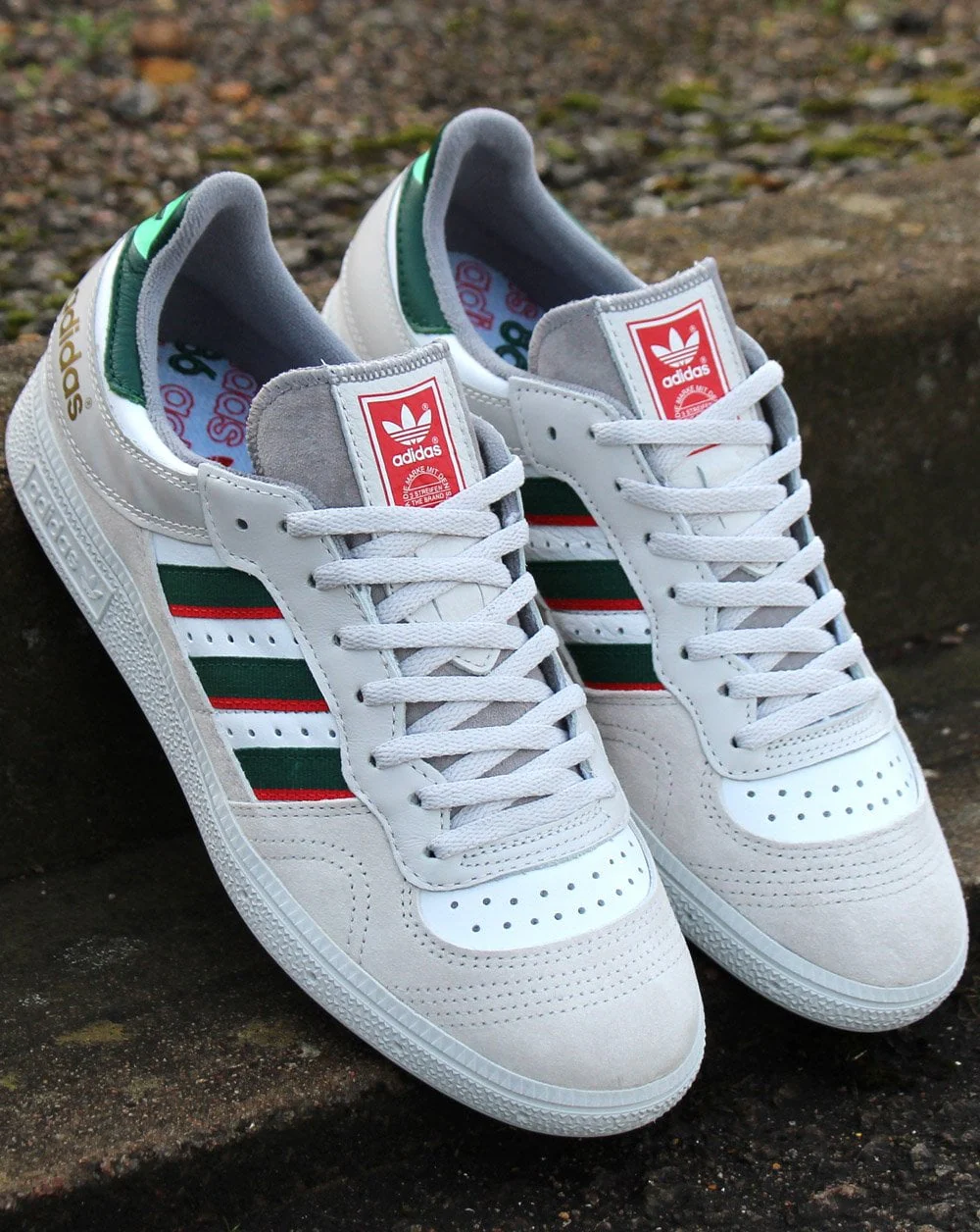 Adidas Handball Top Trainers Grey/Green/Red