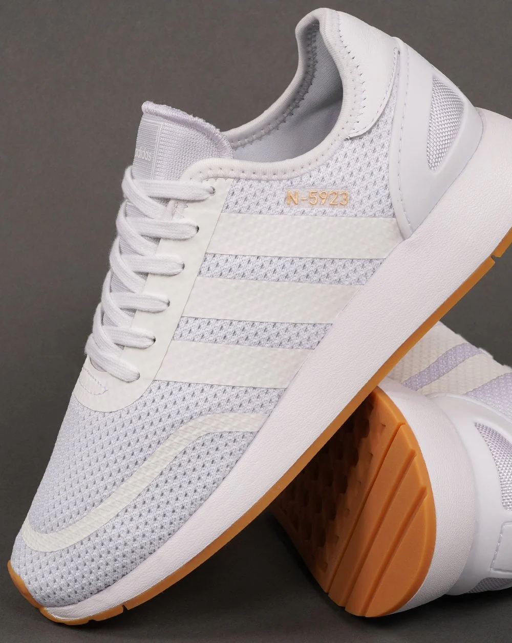 Adidas N-5923 Trainers White/Gum - Image 2