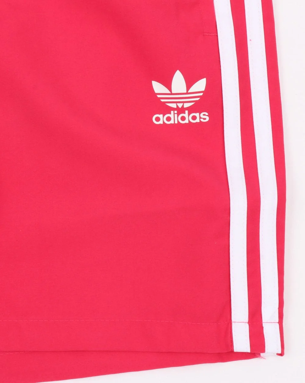 Adidas Originals 3 Stripe Retro Shorts Pink - Image 2