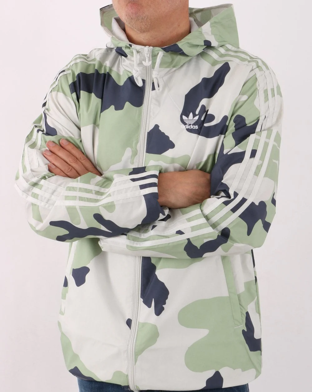 Adidas Originals Camo Windbreaker Orbit Grey - Image 3