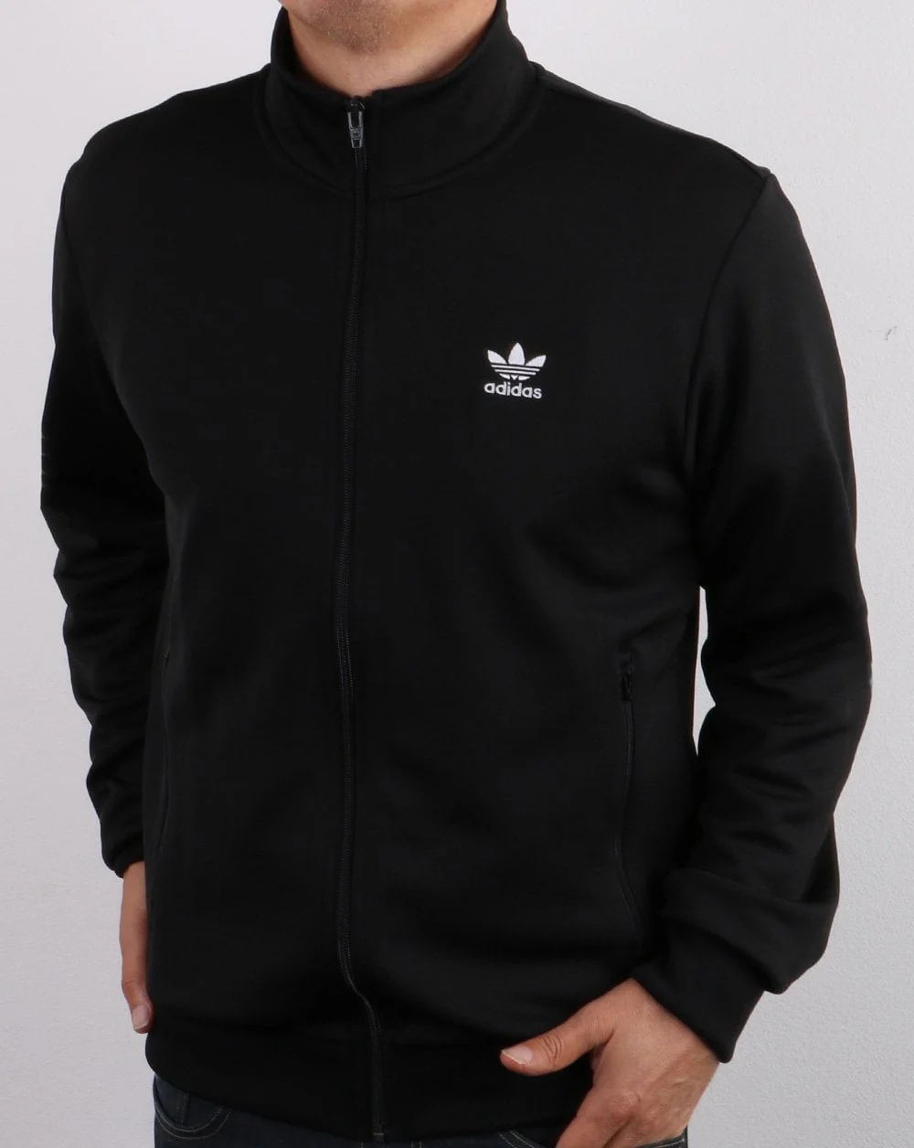 Adidas Originals Essential Track Top Black - Image 4