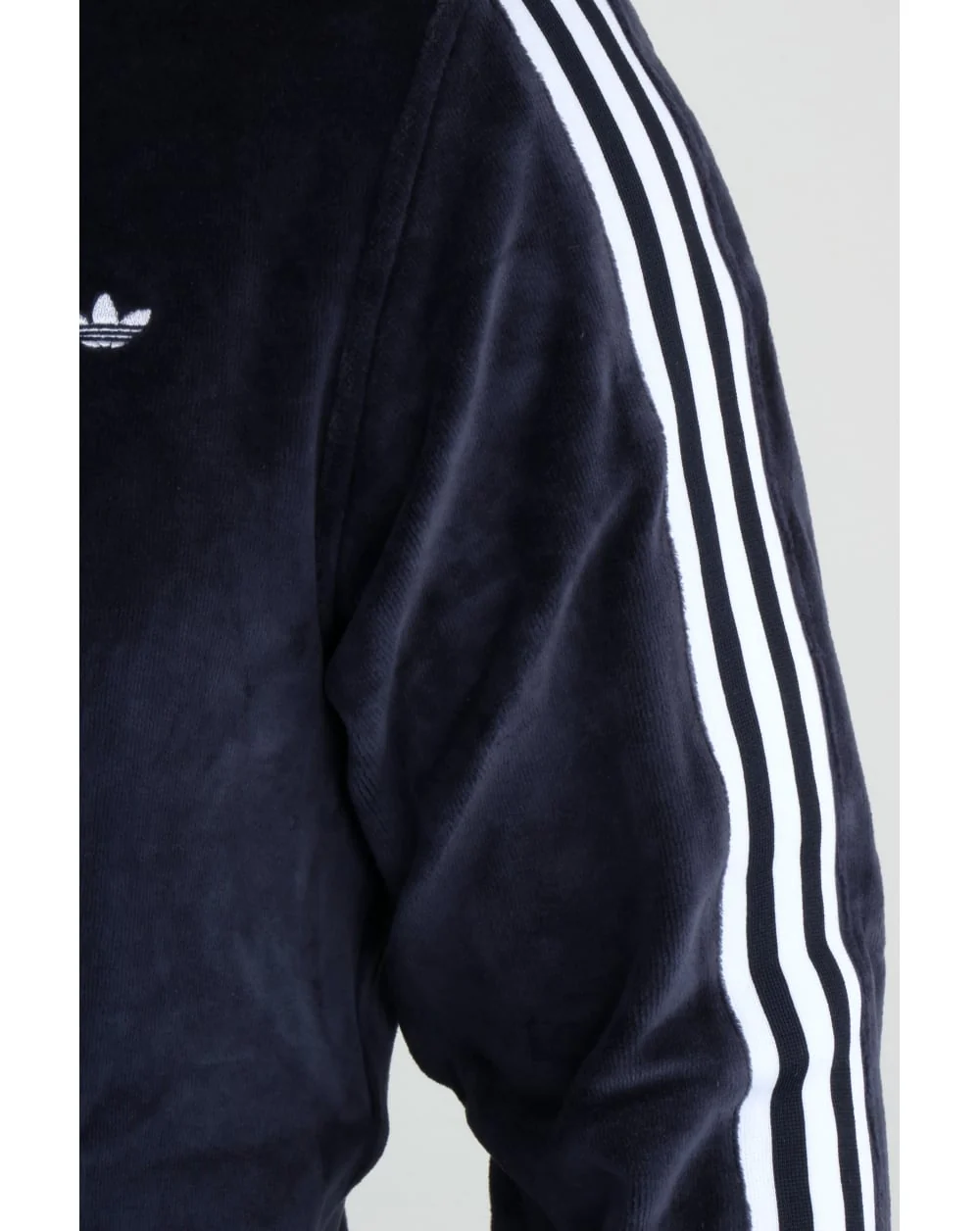 Adidas Originals OS Velour Crew Sweat Legend Ink - Image 3