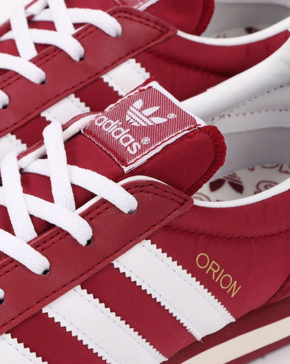 Adidas Orion Trainers Burgundy - Image 2