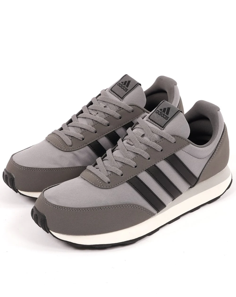 Adidas Run 60s 3.0 Trainers Grey/Black - Image 2