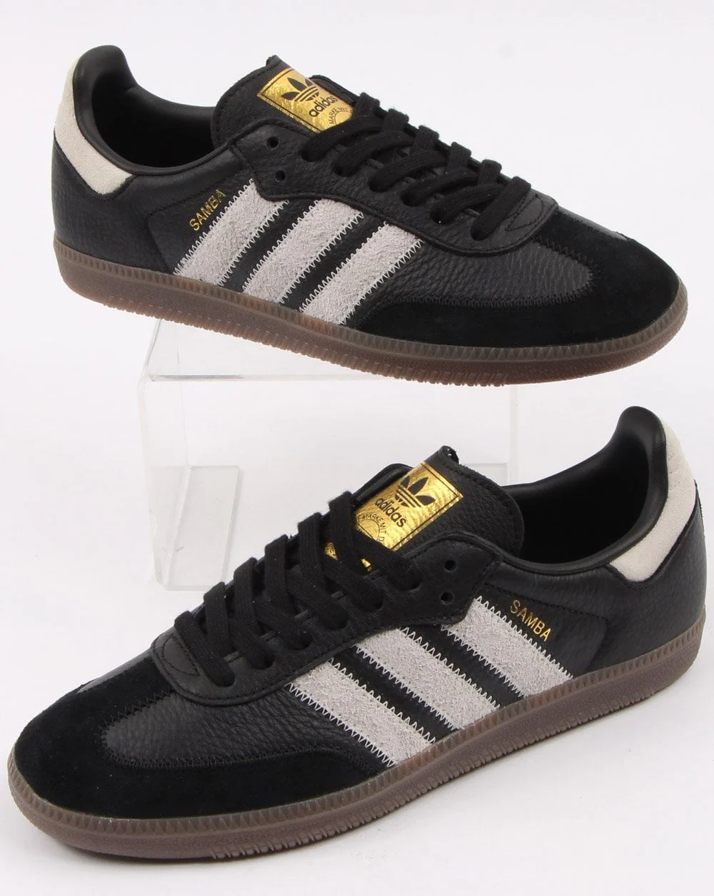 Adidas Samba Og Trainers Black/Raw White