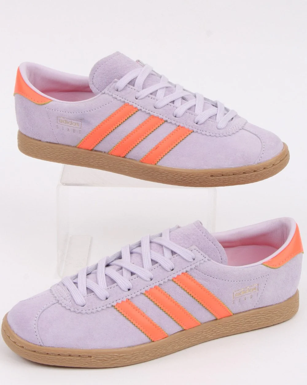 Adidas Stadt Trainers Lilac - Image 4