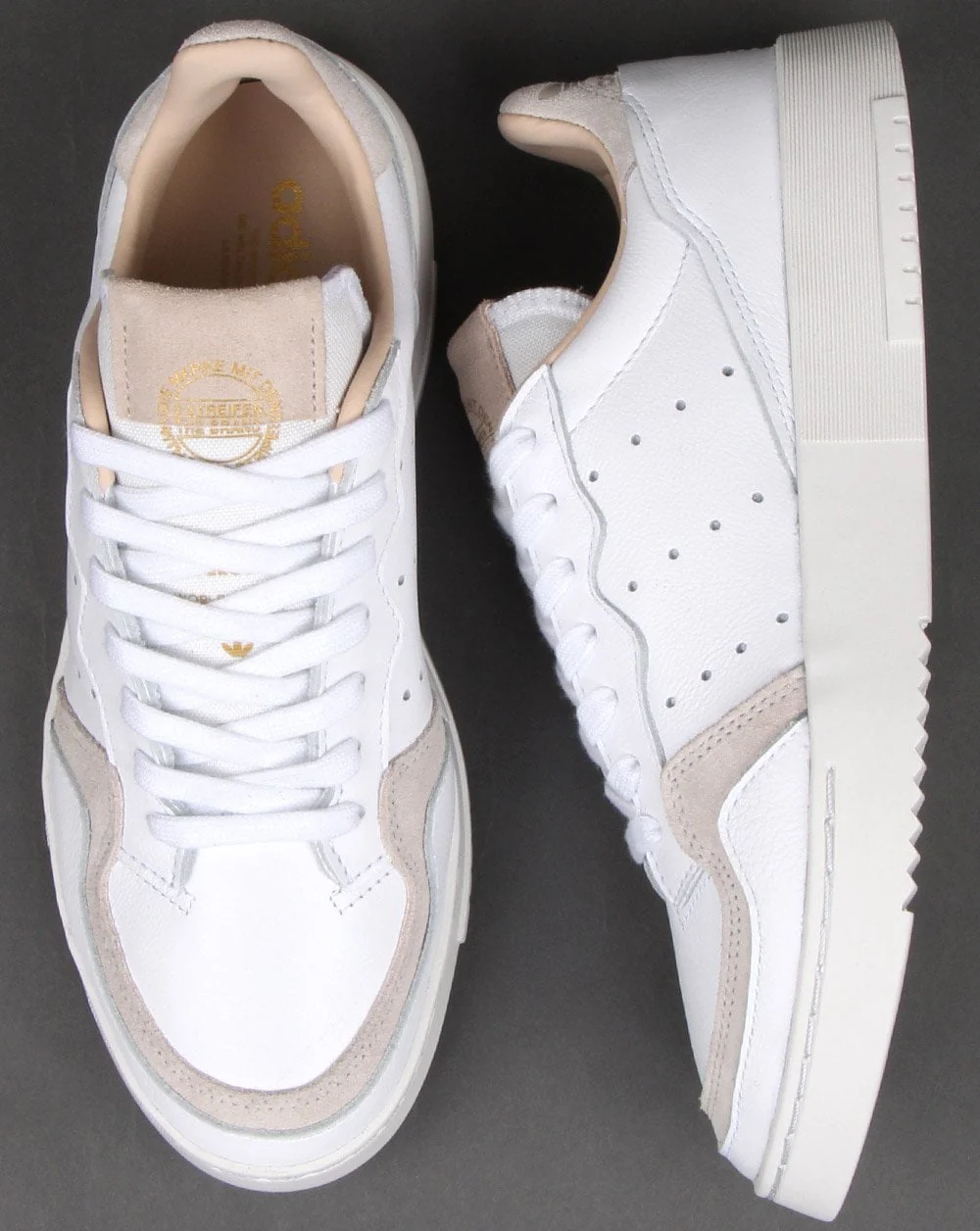 Adidas Supercourt Trainers White - Image 2