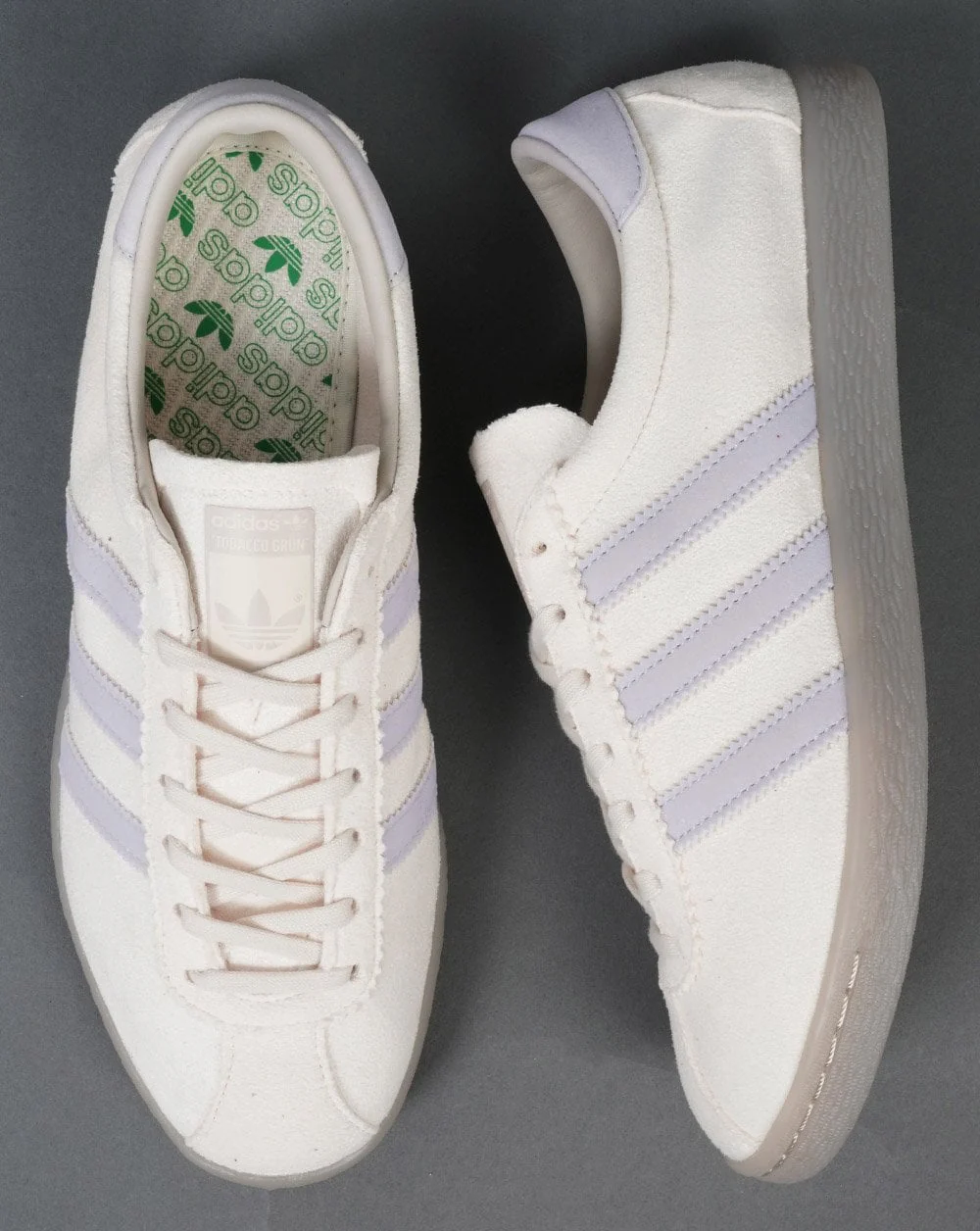 Adidas Tobacco Trainers Cream - Image 2