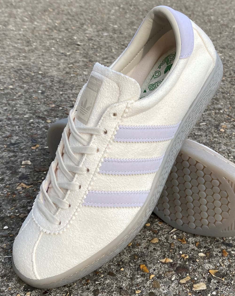 Adidas Tobacco Trainers Cream - Image 5