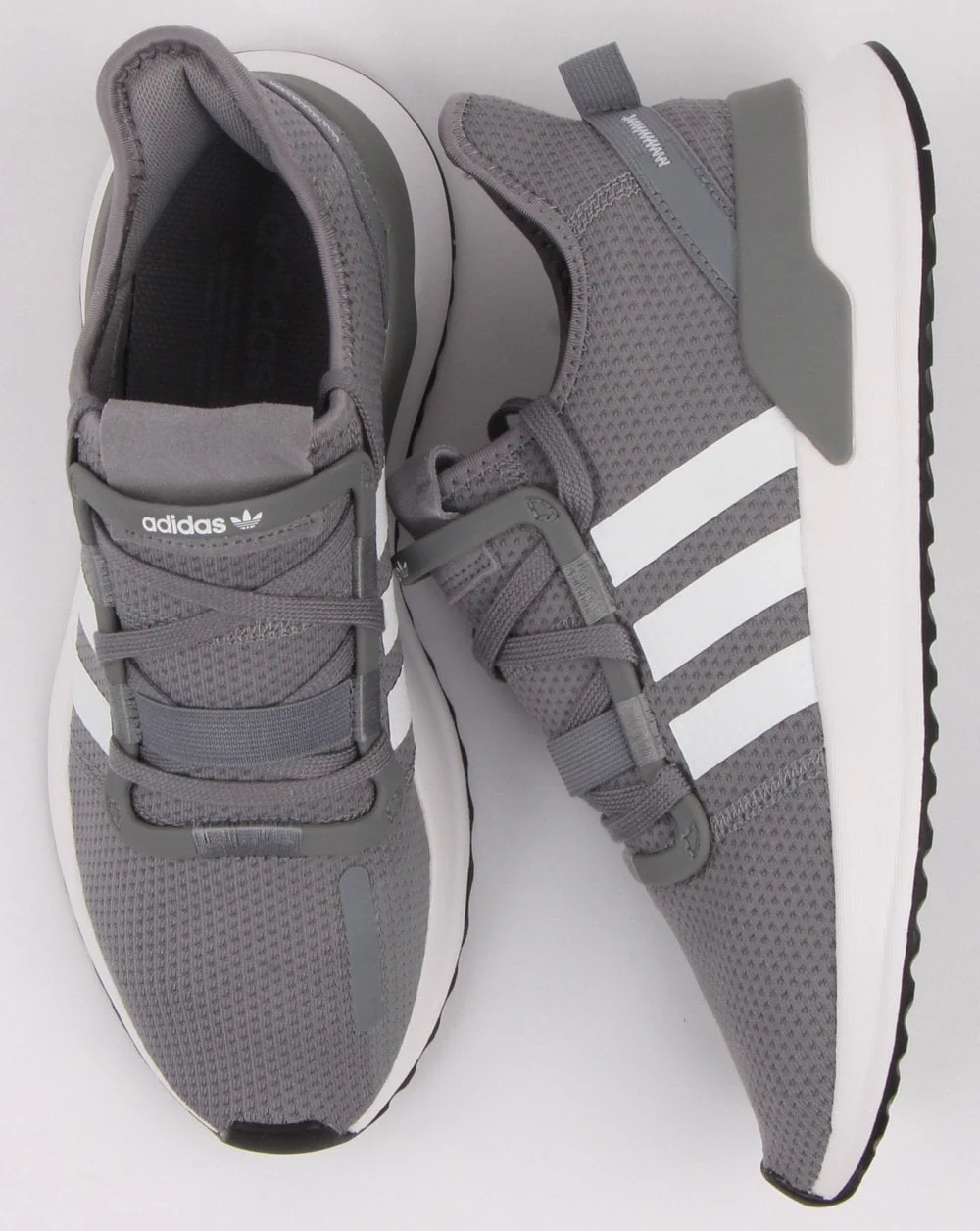Adidas U_path Run Trainers Grey/White - Image 2