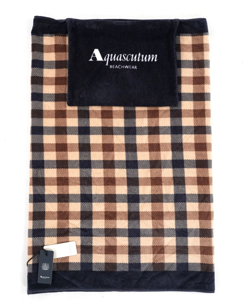 Aquascutum Beach Towel Check