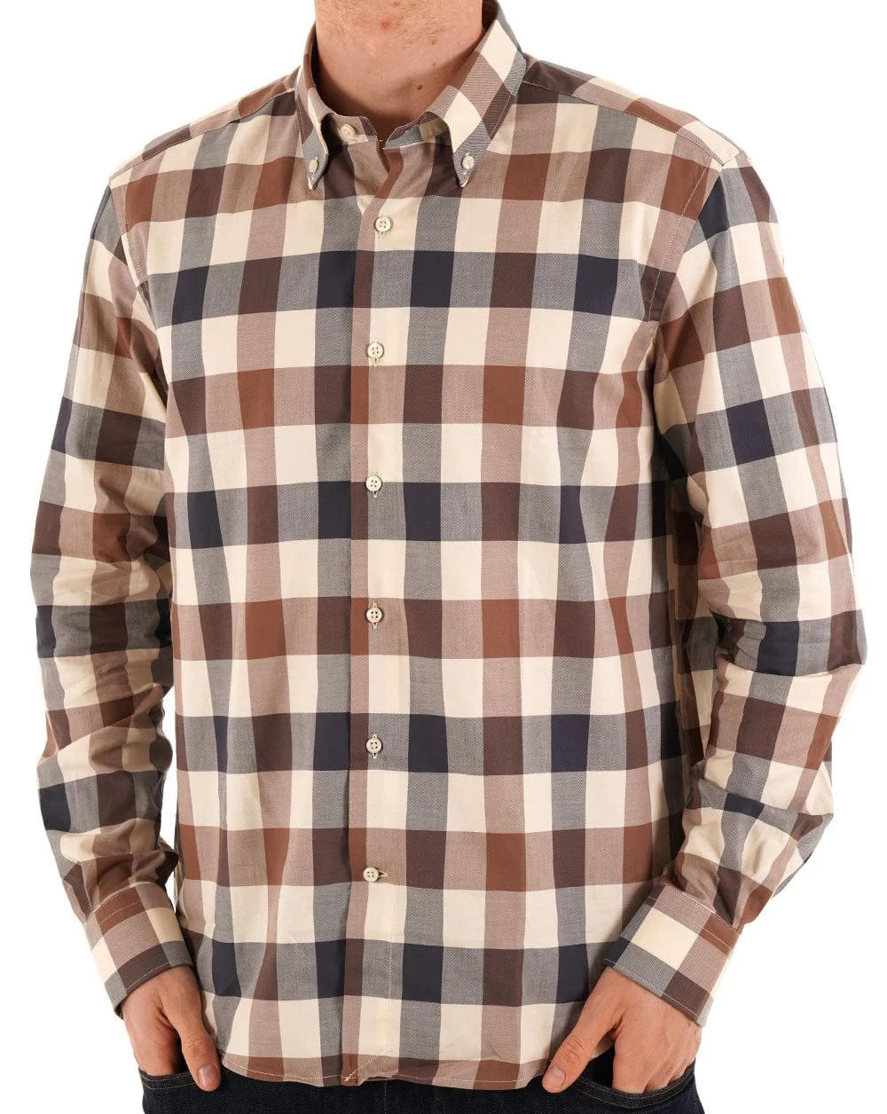 Aquascutum Iconic Macro Shirt Check - Image 3