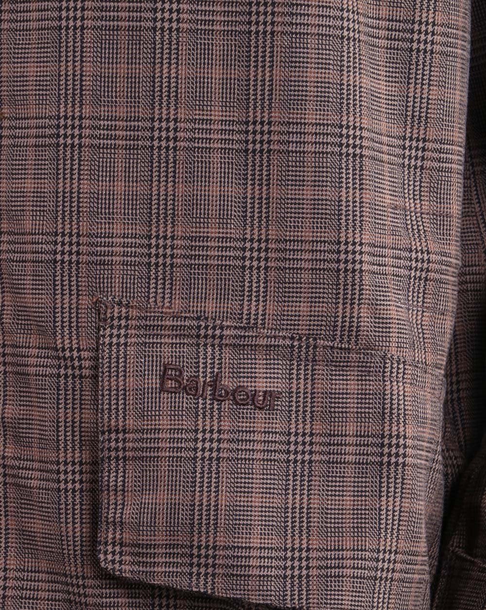 Barbour Audell Waterproof Jacket Brown - Image 4
