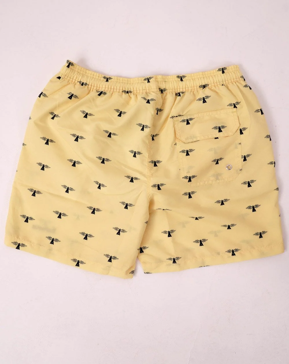 Barbour Coastal Swim Shorts Lemon - Image 3