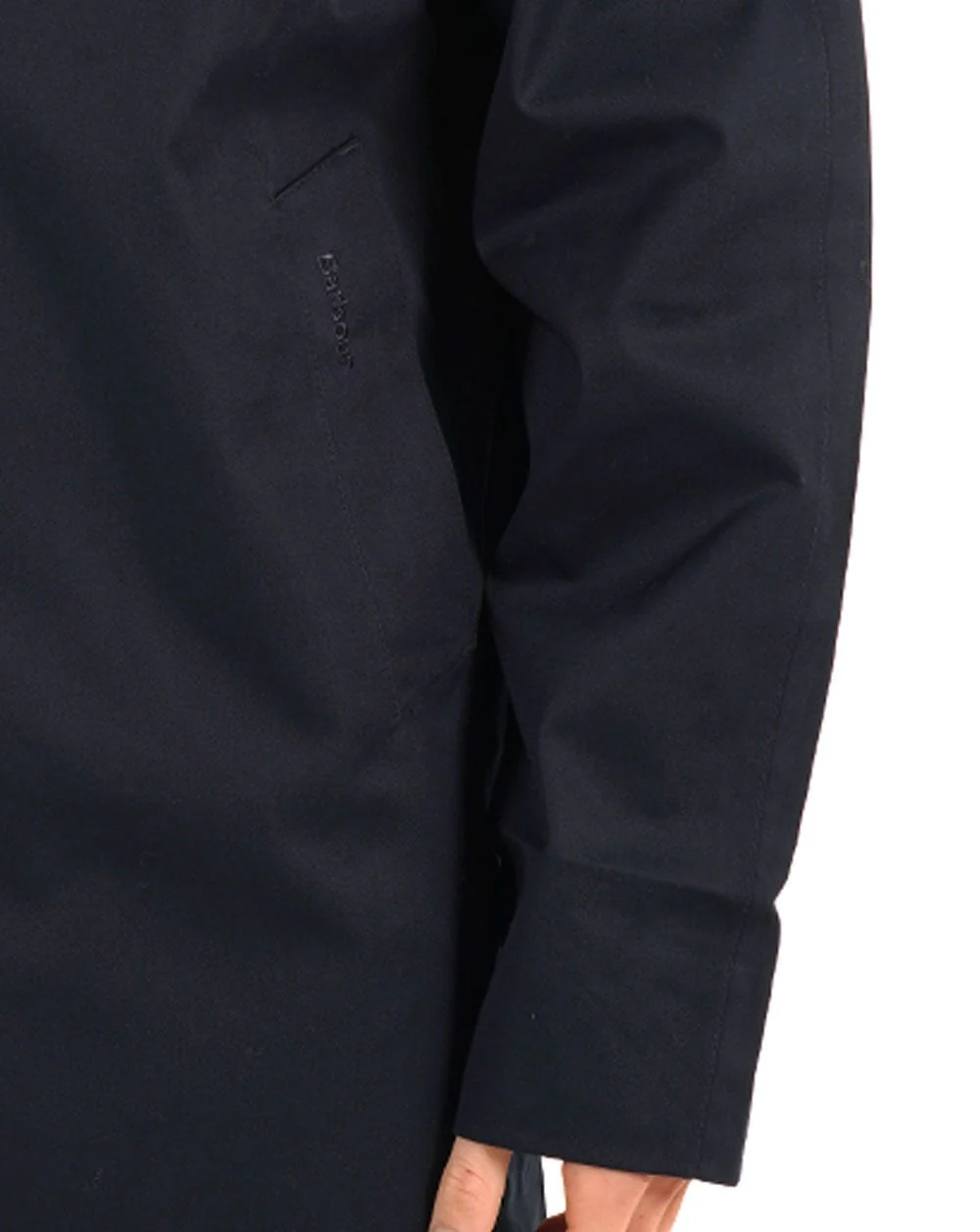 Barbour Lorden Waterproof Mac Navy - Image 3