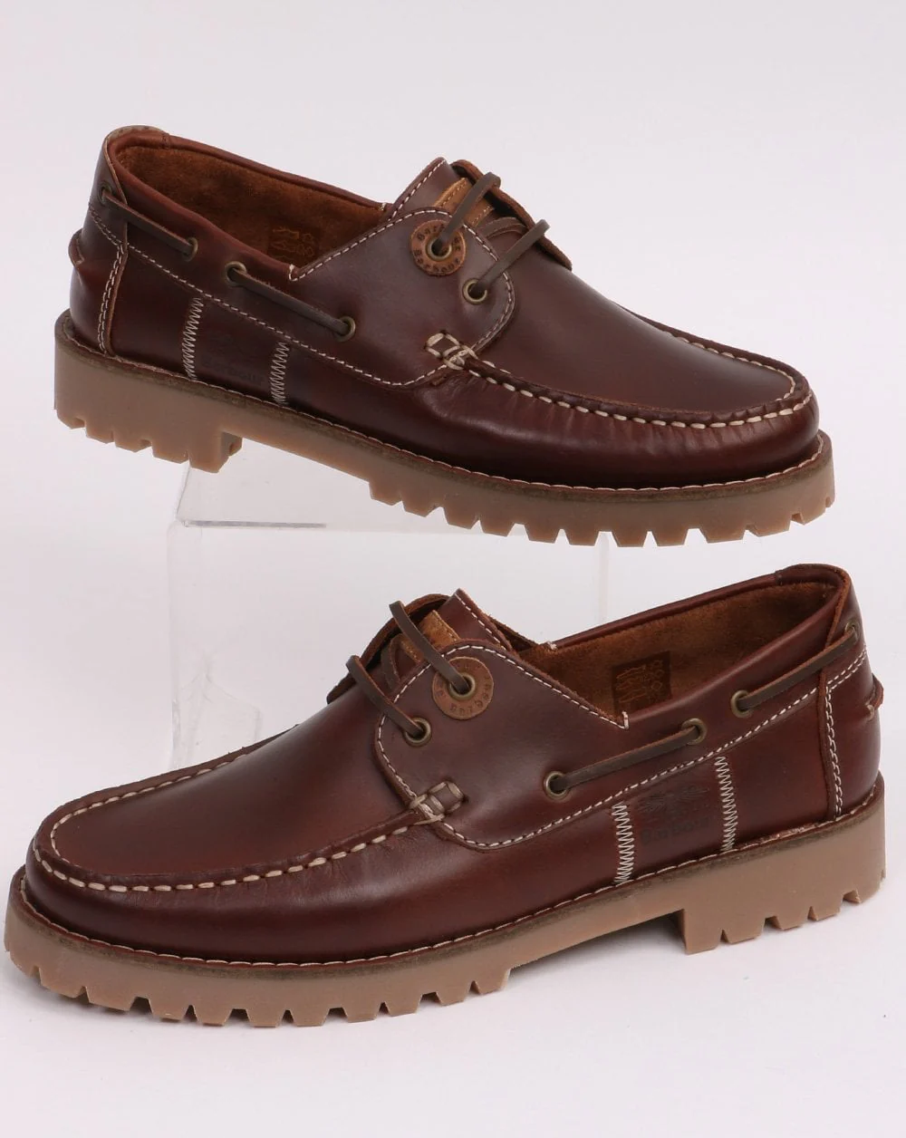 Barbour Stern Shoes Mahogany - Image 3