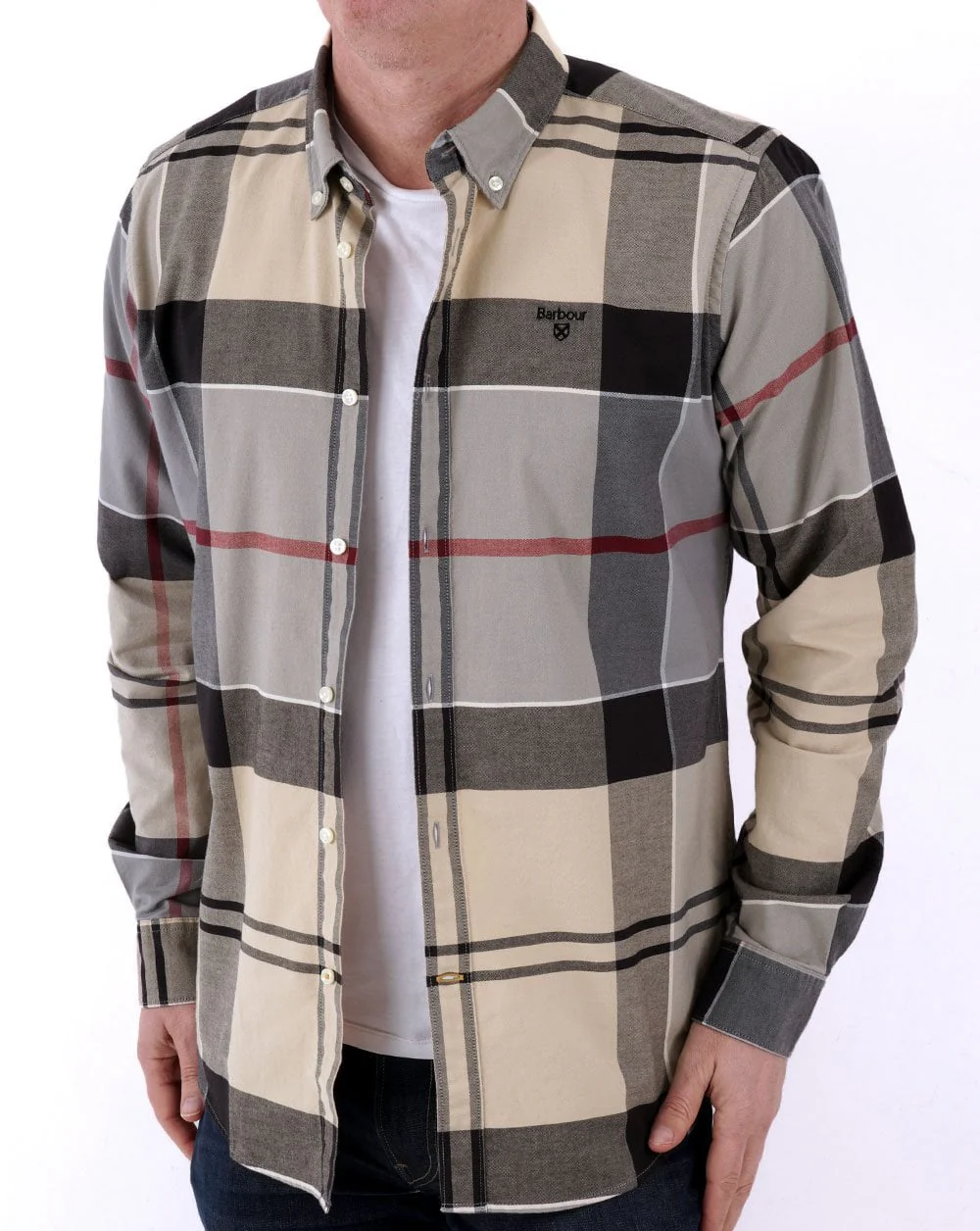 Barbour Sutherland Tailored Shirt Dress Tartan - Image 4