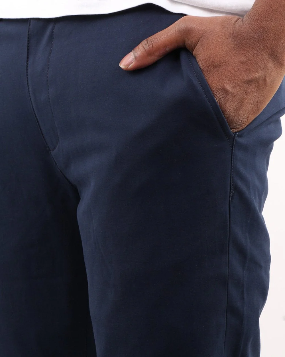Ben Sherman Slim Stretch Chino Navy - Image 2