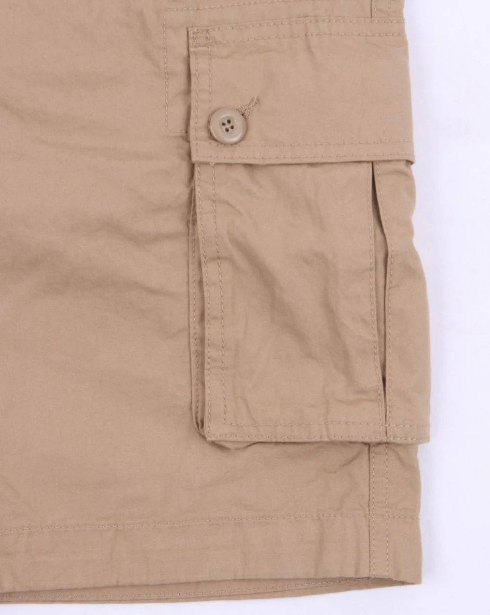 Benetton Combat Shorts Beige - Image 2