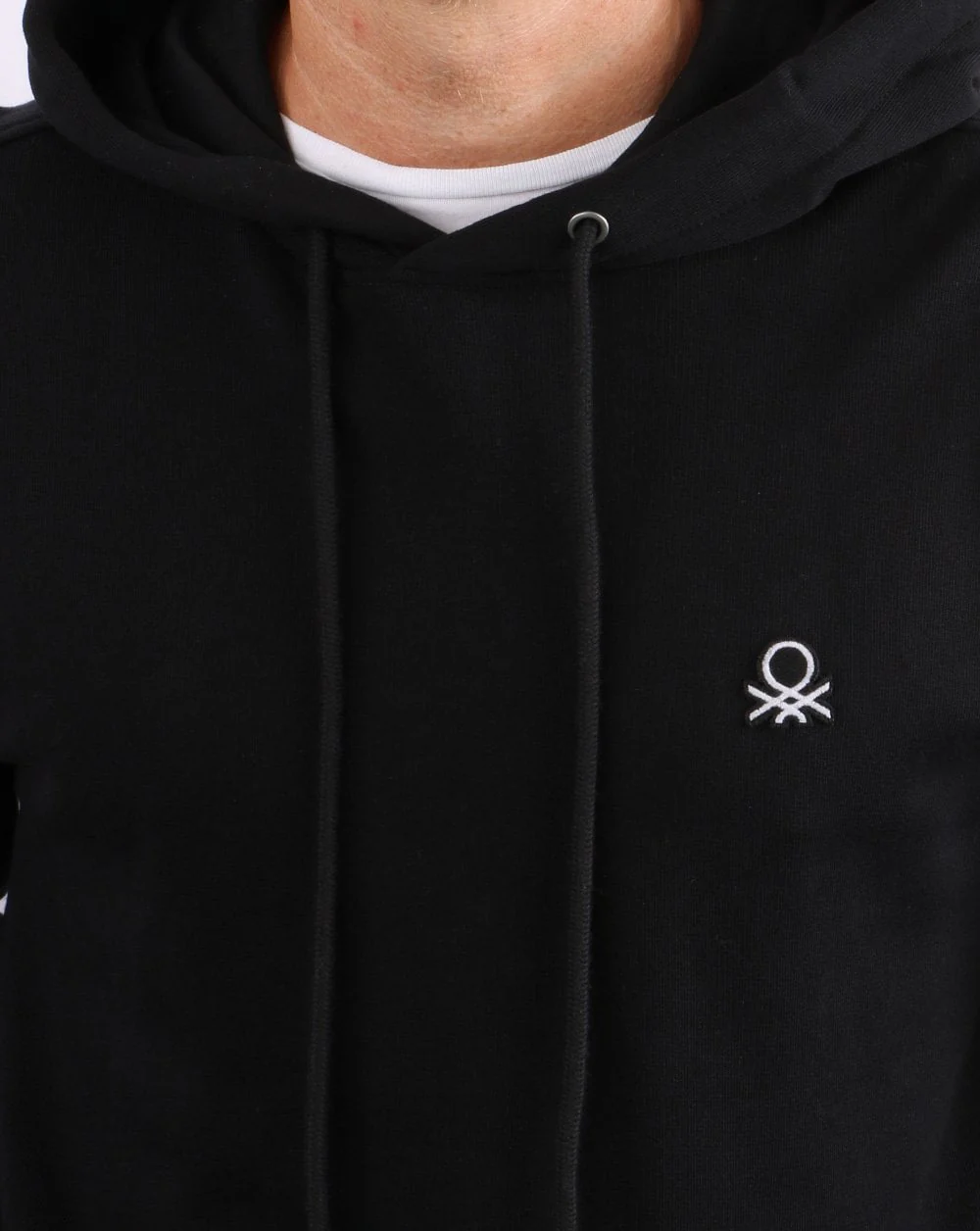 Benetton Hoodie Black - Image 2