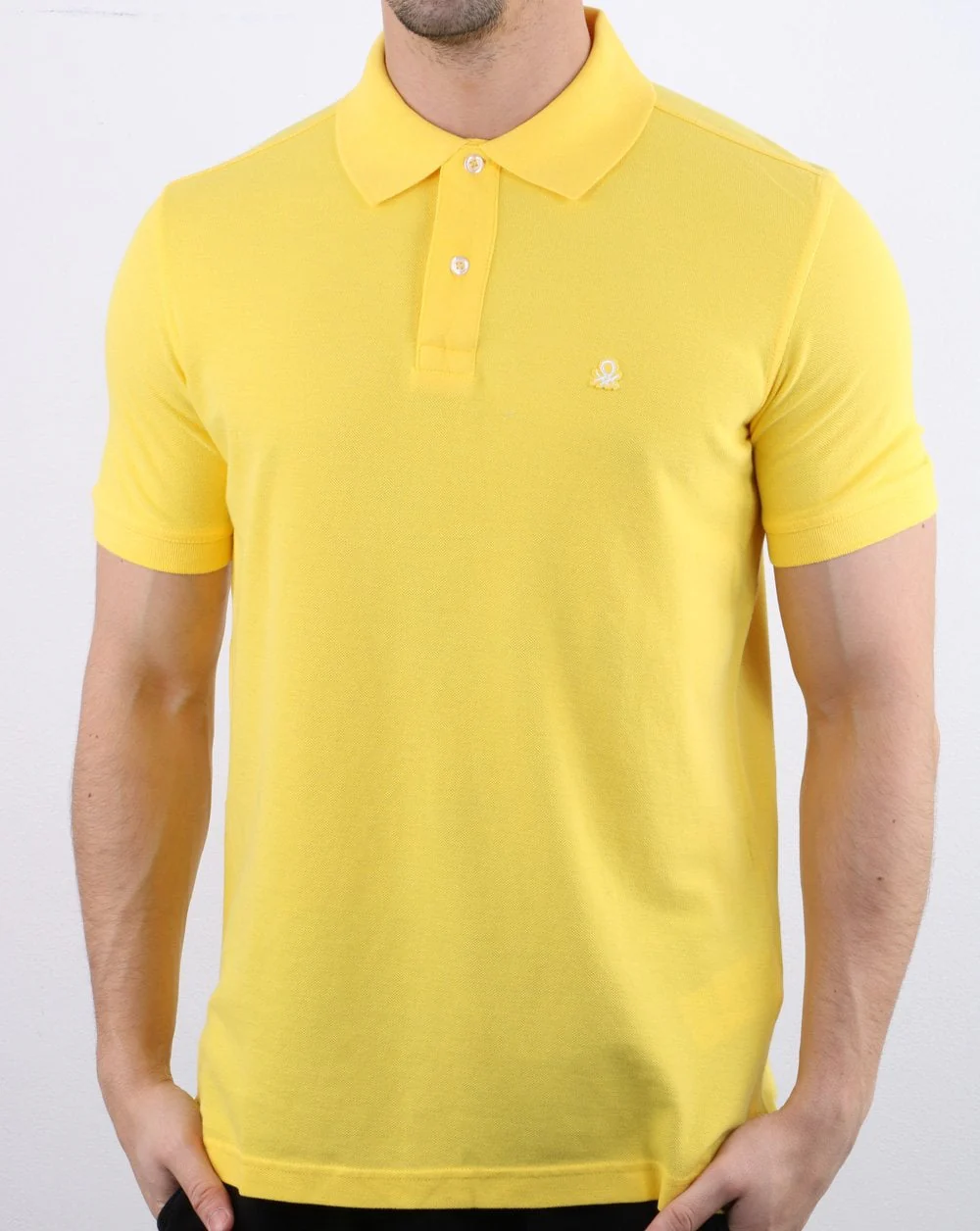 Benetton Polo Shirt Yellow