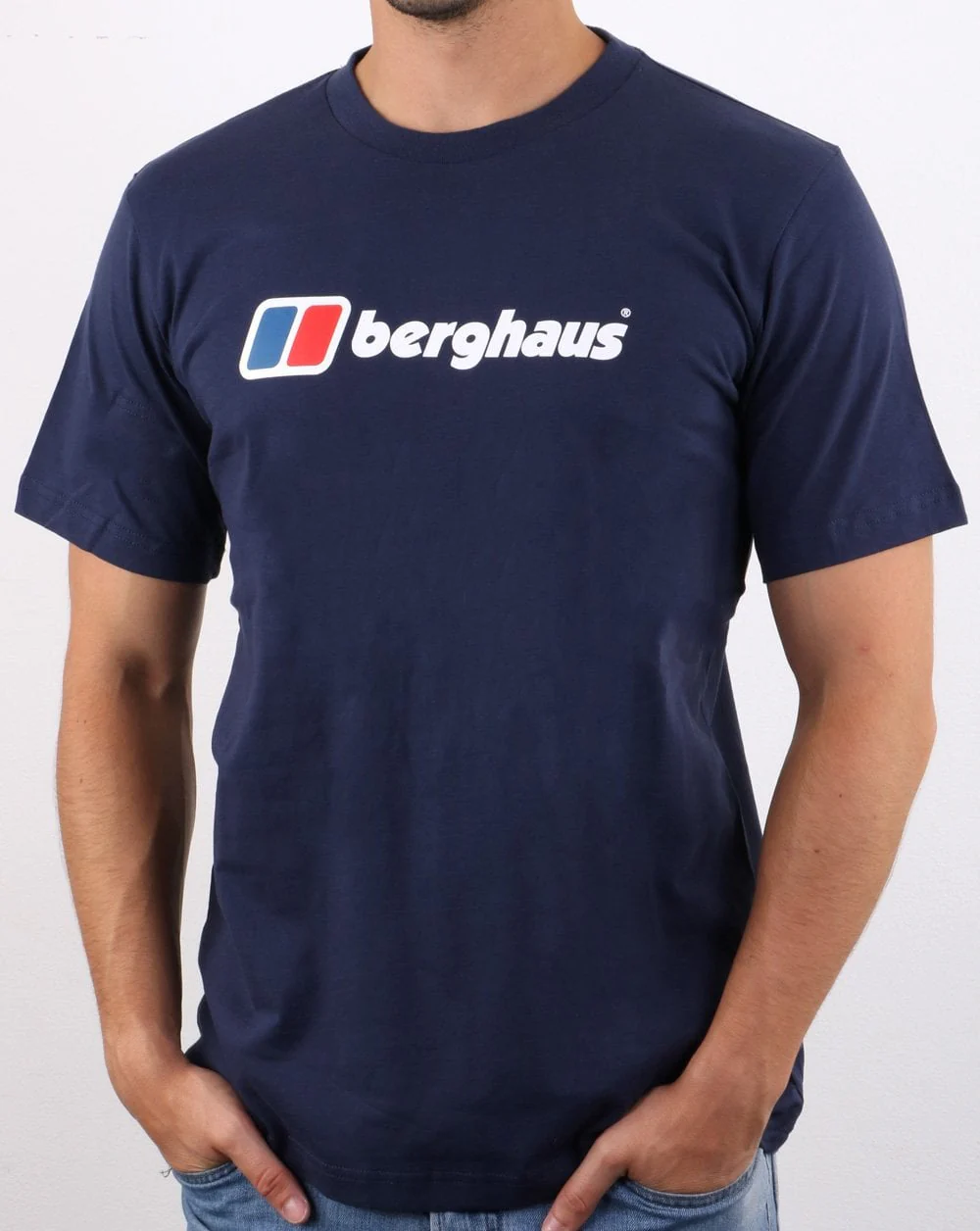 Berghaus Logo T Shirt Navy