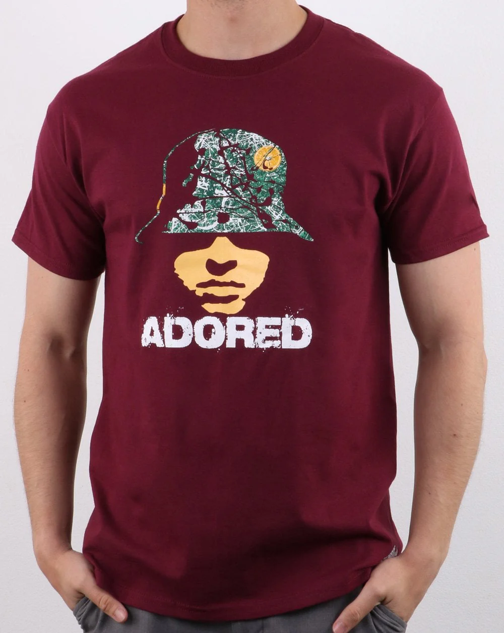 Casuals - Roses Reni Hat T-shirt Claret