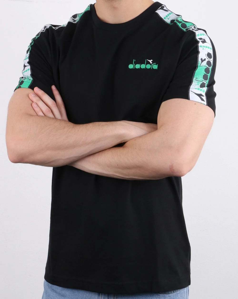 Diadora 5palle Offside T-shirt Black - Image 3