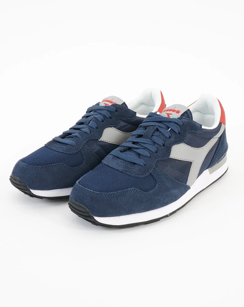 Diadora Camaro Trainers Navy Blue/Grey - Image 2