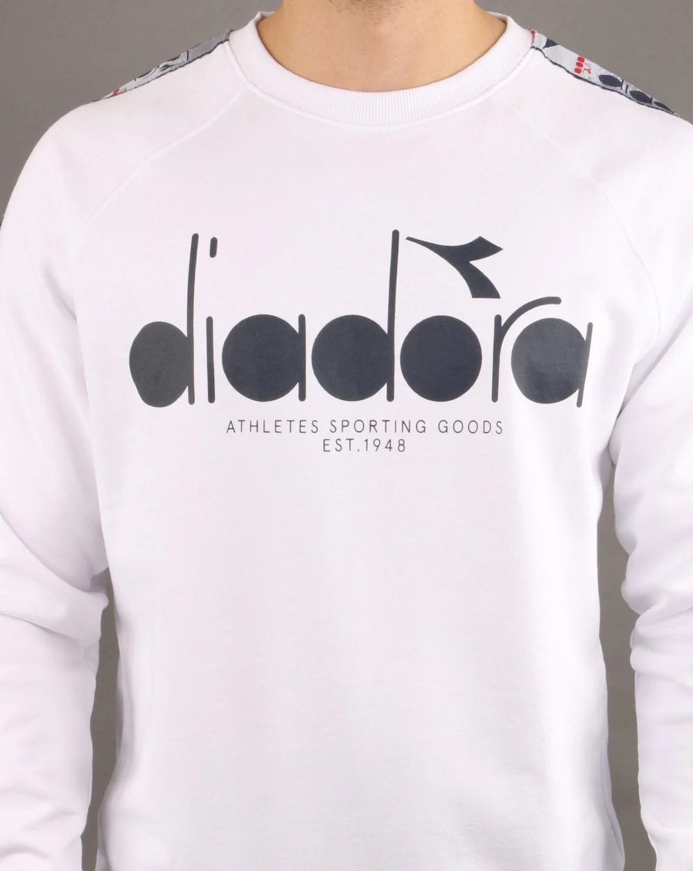 Diadora Logo Sweatshirt Optical White - Image 4
