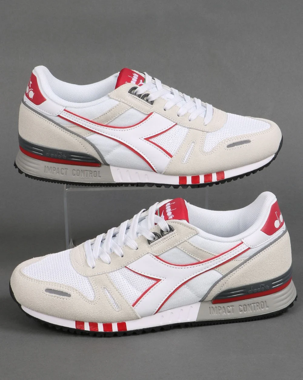 Diadora Titan Trainer White/Red - Image 3