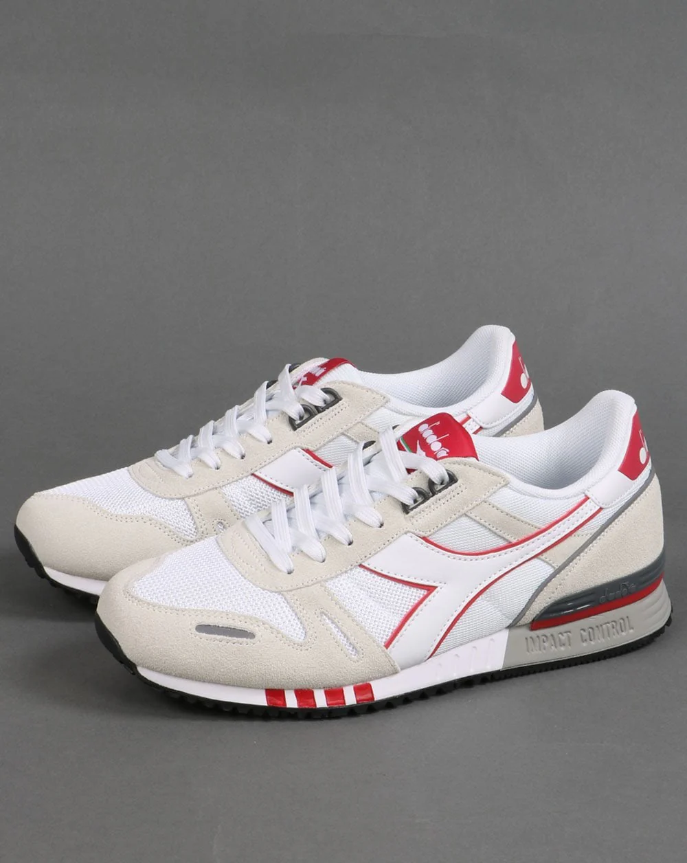 Diadora Titan Trainer White/Red - Image 4