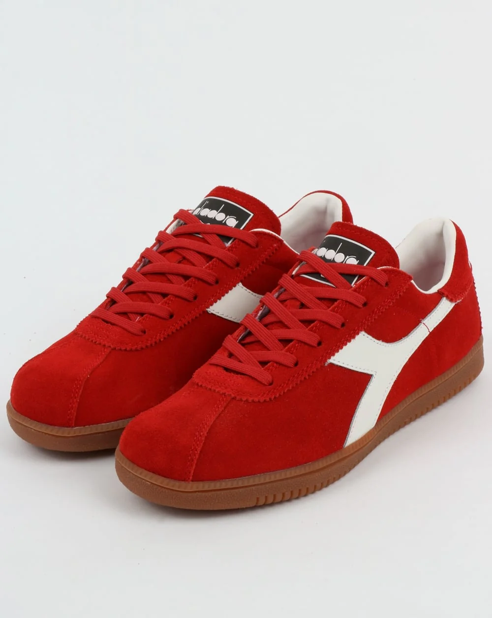 Diadora Tokyo Trainers Red/White - Image 3