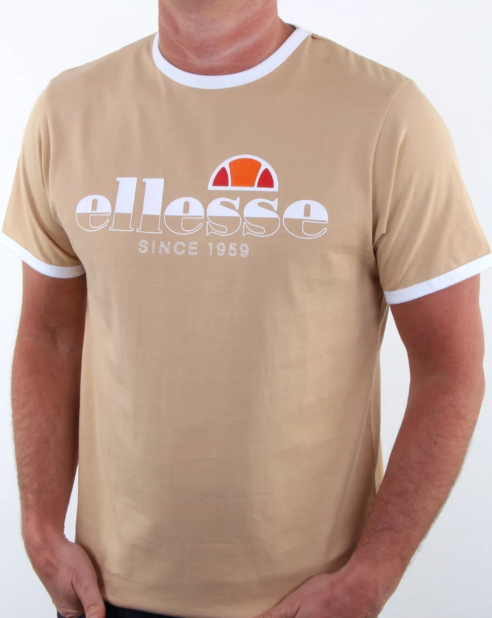 Ellesse Algila T Shirt Warm Sand
