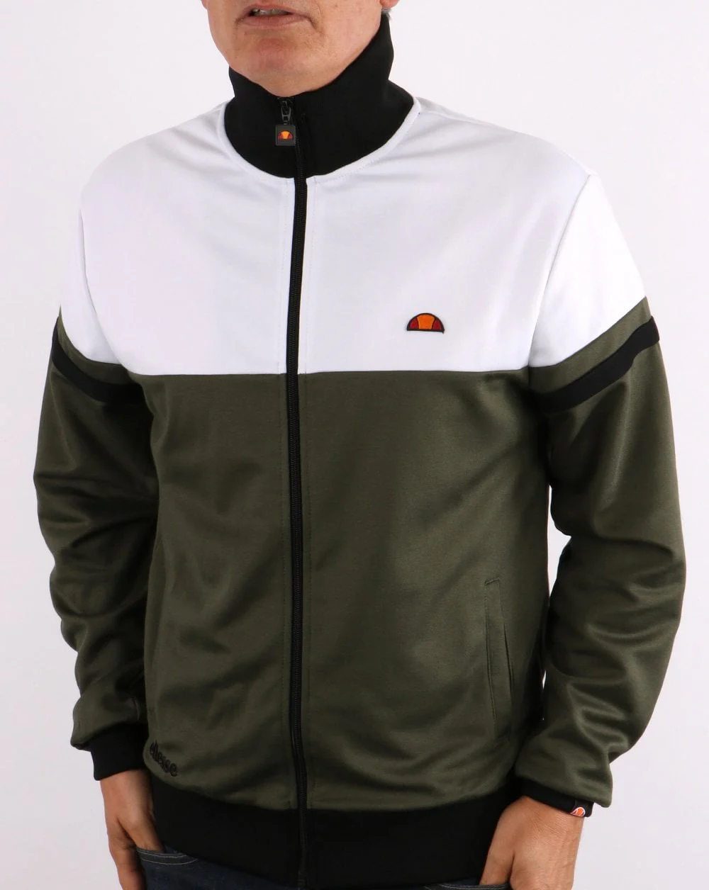 Ellesse Carloz Track Top Dark Green