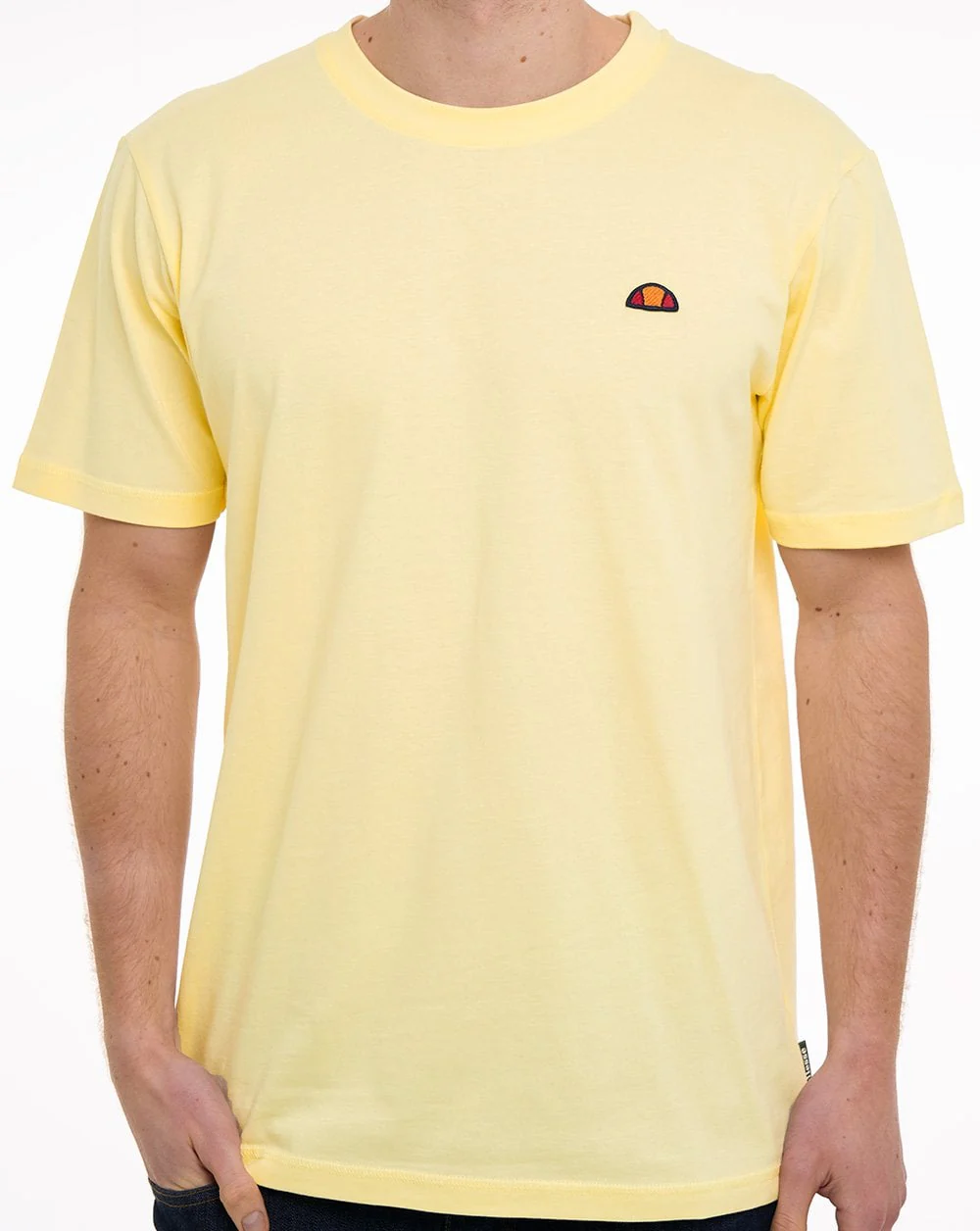 Ellesse Cassica T Shirt Light Yellow - Image 2