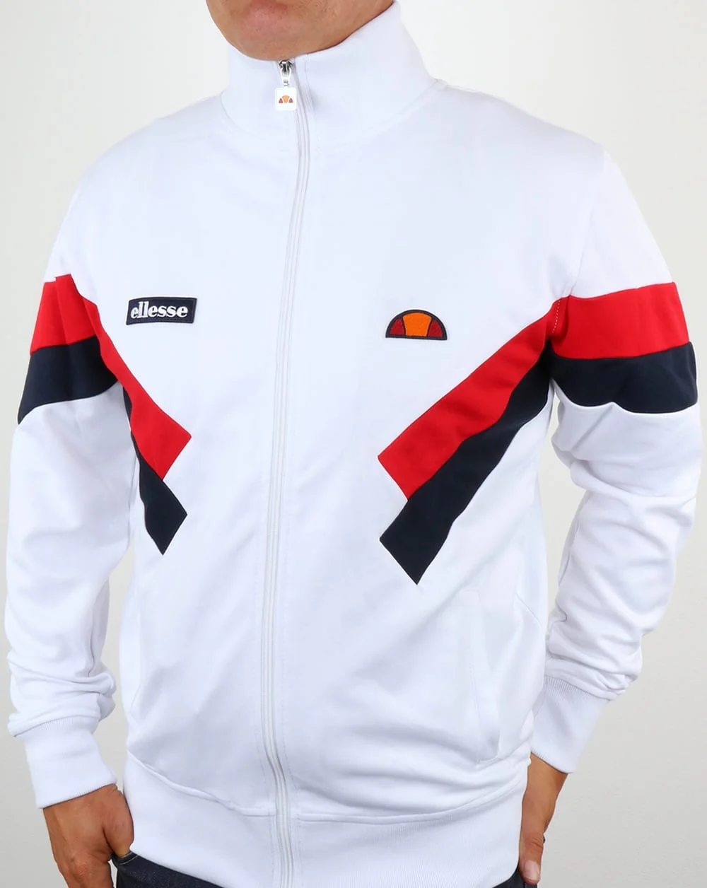 Ellesse Chierroni Track Top White - Image 2