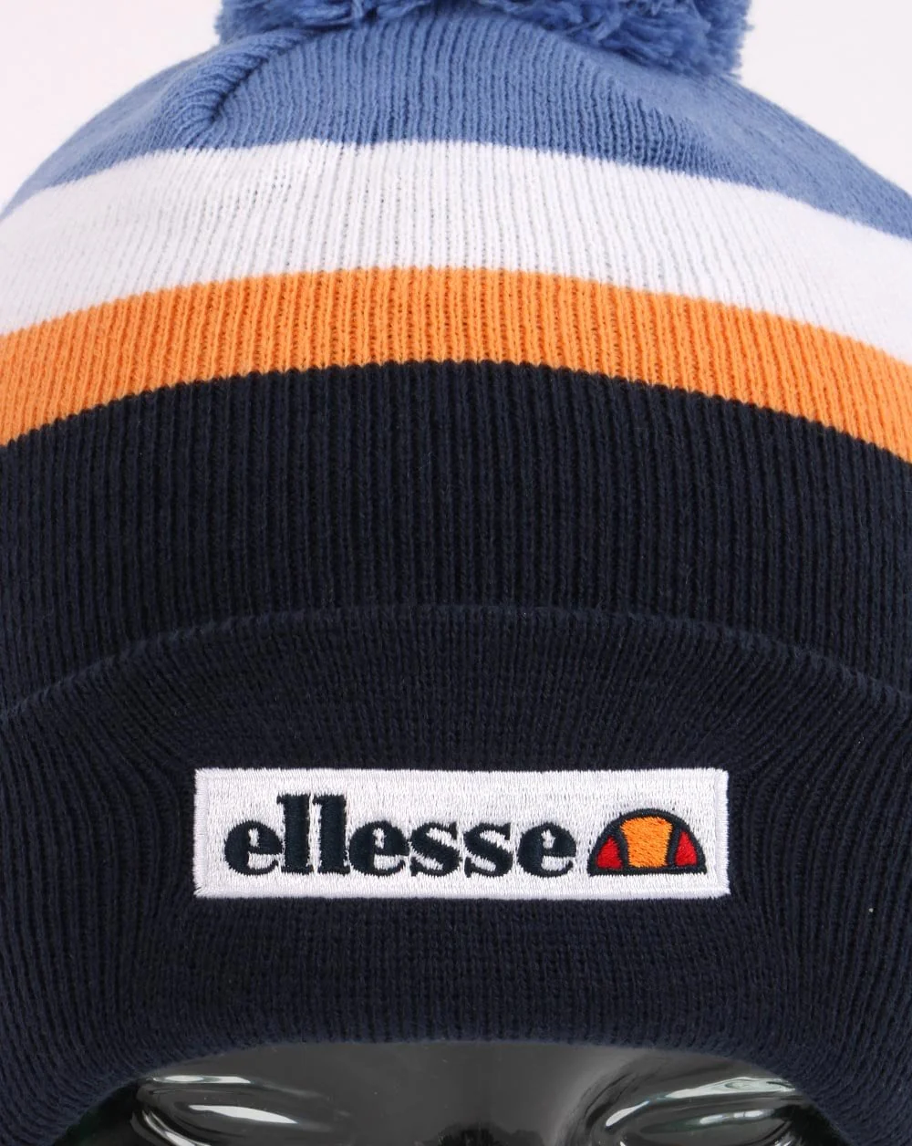Ellesse Danno Pom Pom Beanie Blue - Image 2