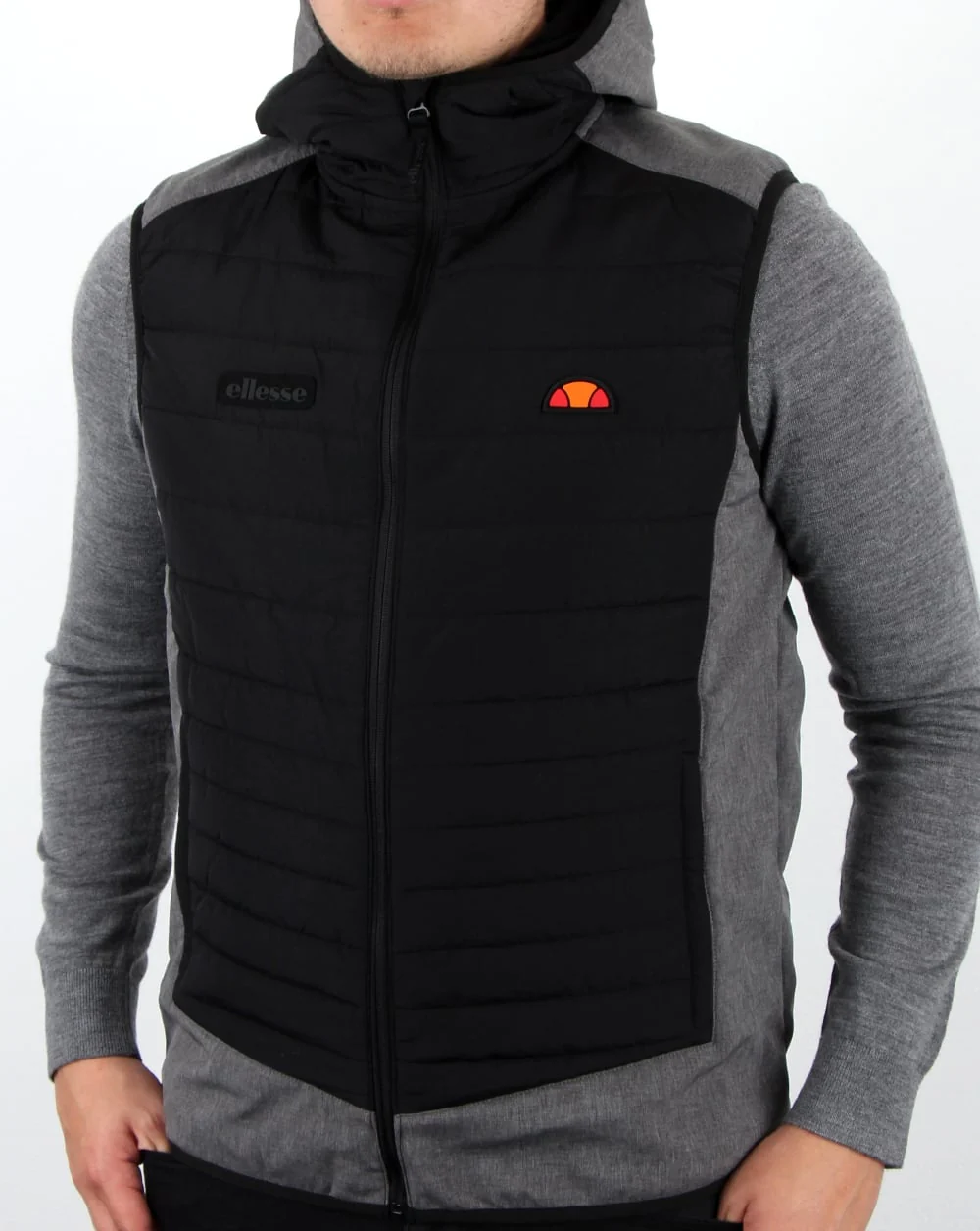 Ellesse Etros Reflective Gilet Black