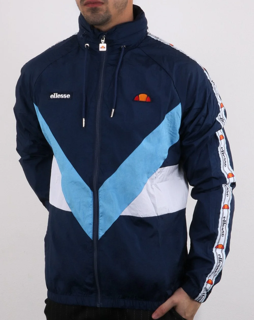 Ellesse Gerano Track Jacket Navy/sky Blue - Image 2
